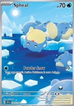Spheal 199/191 – Surging Sparks [EX]